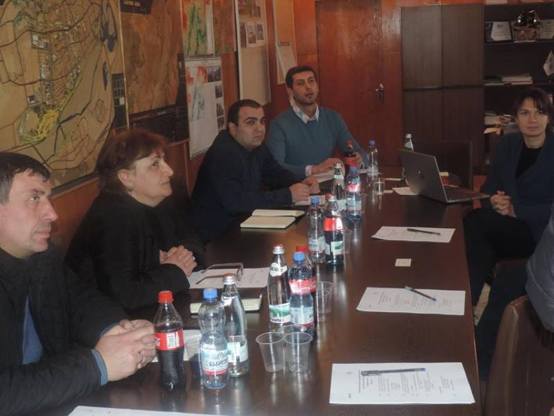 ცაგერის მუნიციპალიტეტის ხელმძღვანელი პირები eptisa-ს წარმომადგენლებს შეხვდნენ